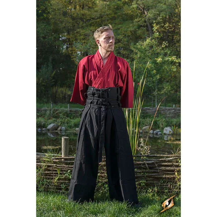 Men's Patterned Pants with ChecksSamurai Pants